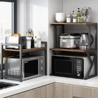 Kitchen Storage Shelf Landing Multi-Layer Microwave Rack  No Perforated Countertop Oven Shelf