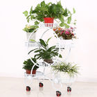 20kg Bearing 50x28x80cm Metal Flower Stand Smooth Finish