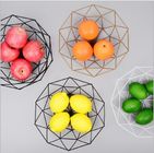 Wear Resistant H13.5CM Single Tier Steel Fruit Basket