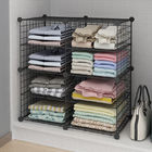 4 Tier Portable Double Partition Steel Clothes Rack Within Wardrobe