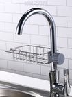 Stainless Steel Faucet Rack Household Kitchen Dishwashing Sponge Drain Rack Sink Dishcloth Storage Rack