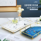 Nordic 1.0kg 35.7cm Length Rectangle Jewelry Tray For Bathroom